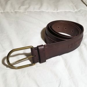 Frye- Brown leather belt